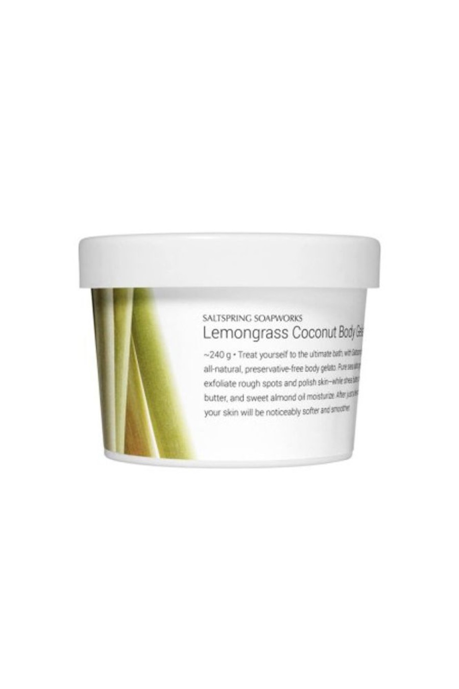 Saltspring Soapworks Saltspring Soapworks Lemongrass Gelato | Beauty