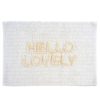 Indaba Trading Indaba Hello Lovely Bath Mat In Natural | Home Decor