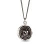 PYRRHA Pyrrha Strength + Resilience Talisman In Silver 28 | Accessories