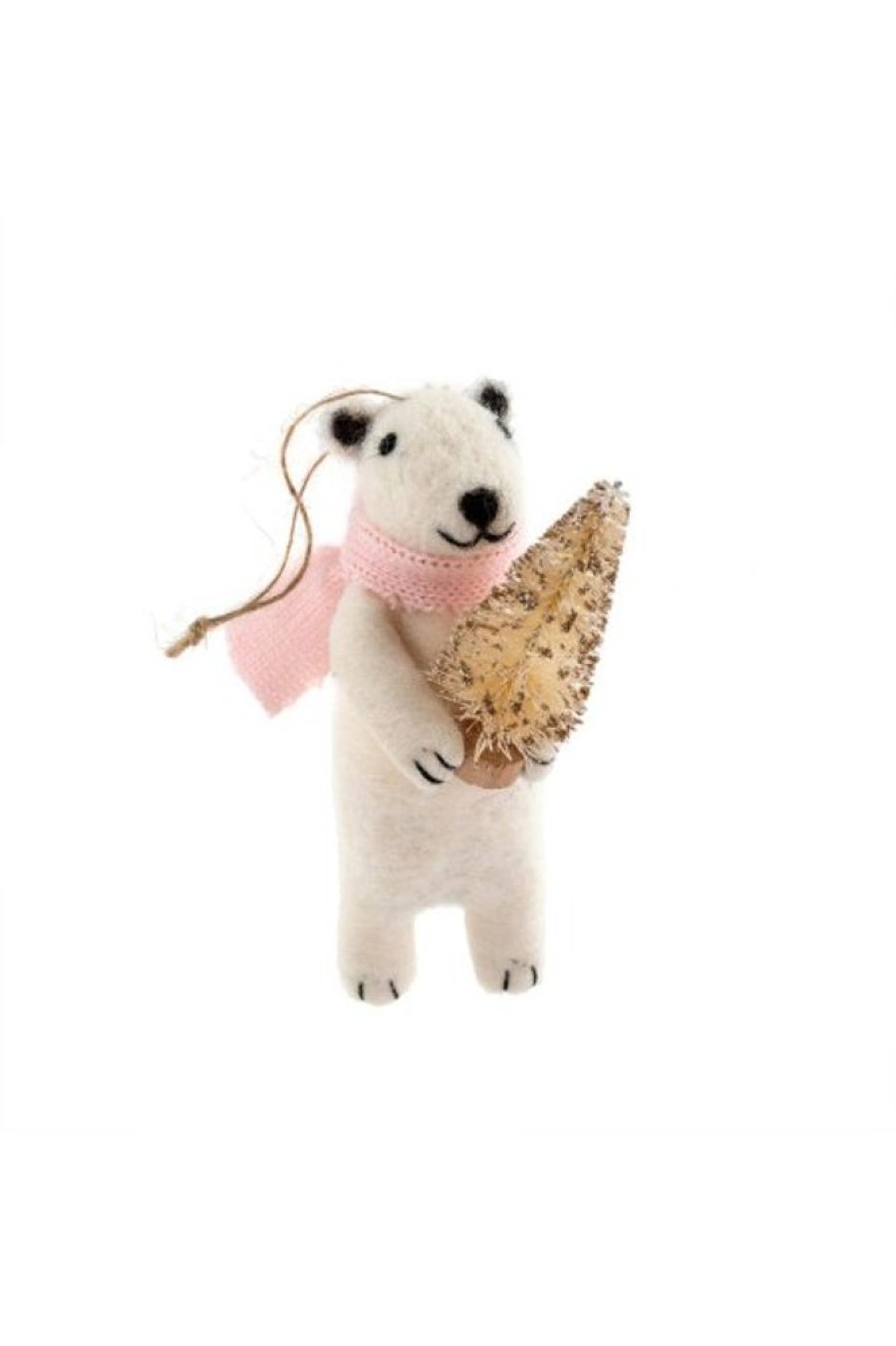 Indaba Trading Indaba Ornament Polar Bear In Natural | Home Decor