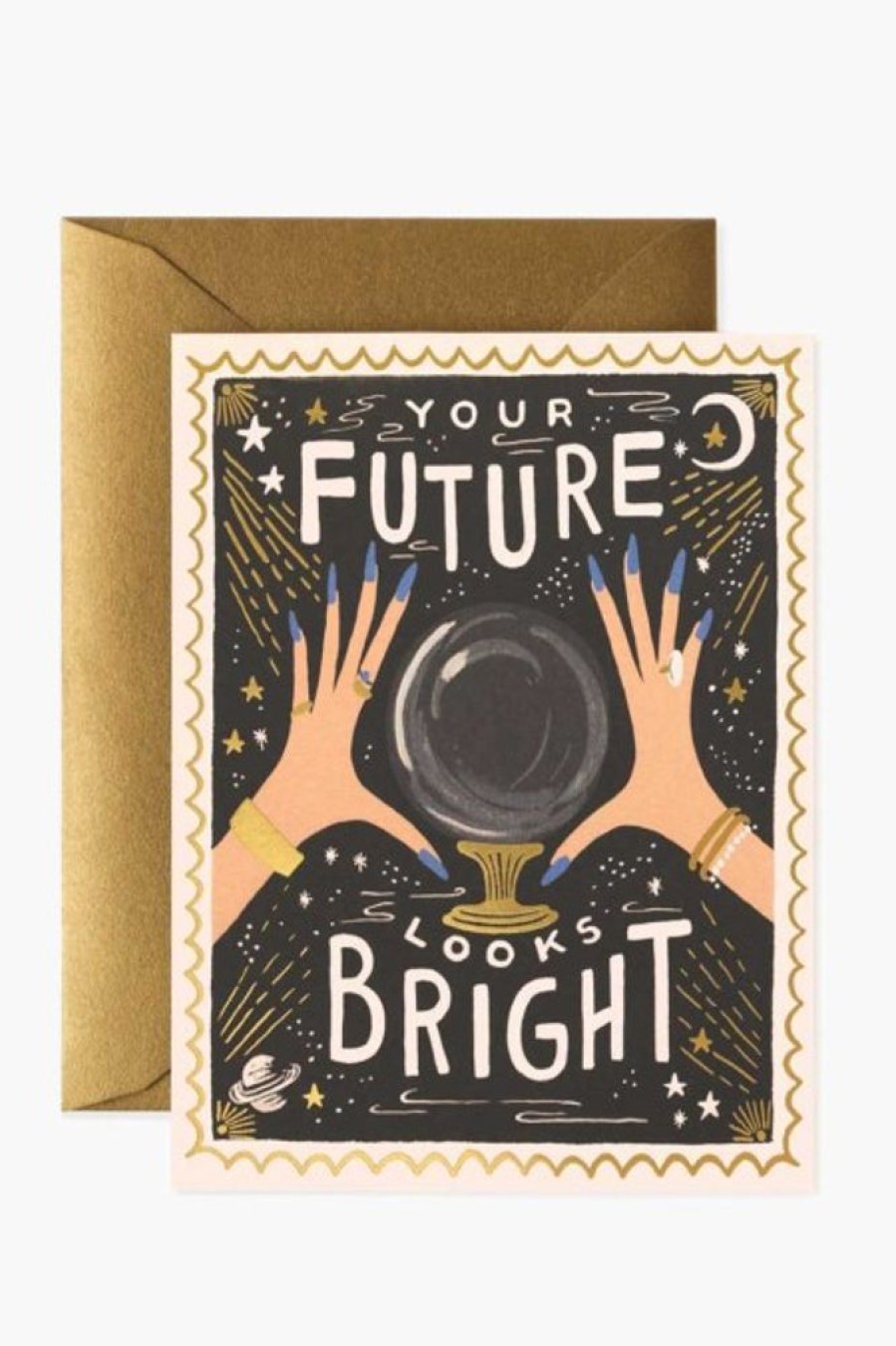 Rifle Paper Co Rifle Paper Co. Your Future Looks Bright Card | Office