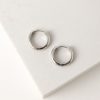 Lover's Tempo Lover'S Tempo Bea 15Mm Hoop Earrings In Silver | Accessories