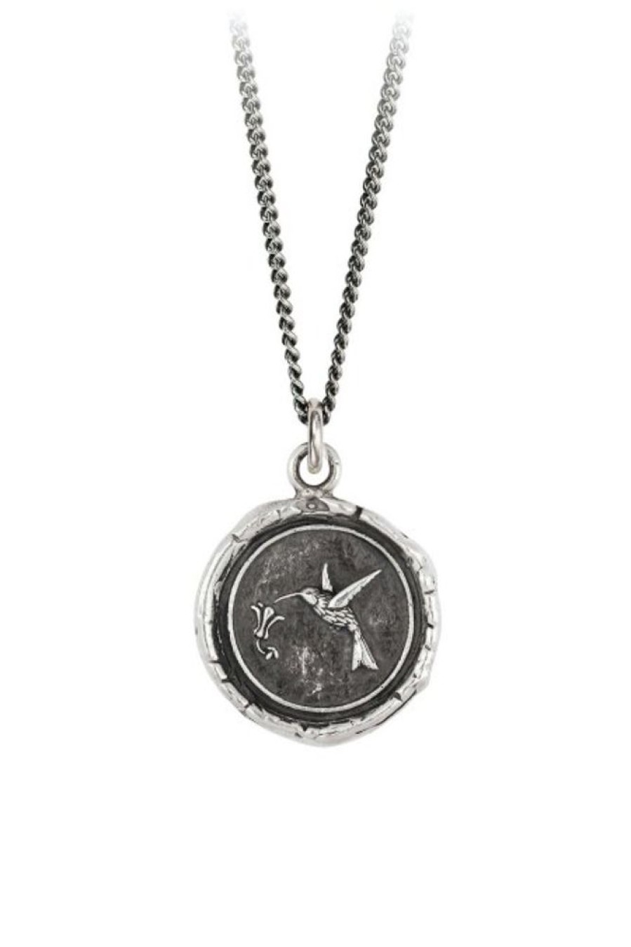 PYRRHA Pyrrha Hummingbird Talisman In Sterling Silver 18 | Accessories