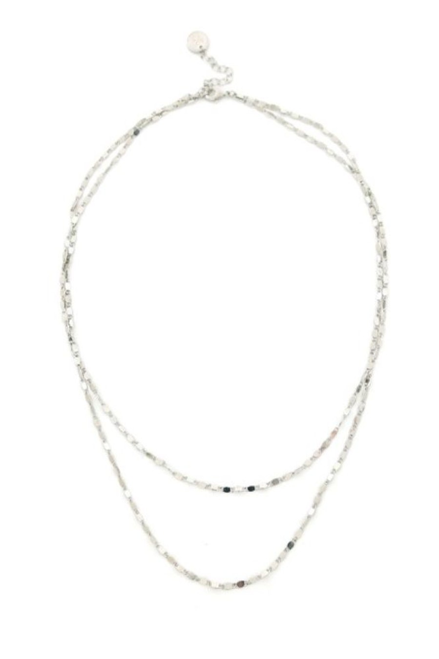 Lover's Tempo Lover'S Tempo Cleo Layered Necklace In Silver | Accessories