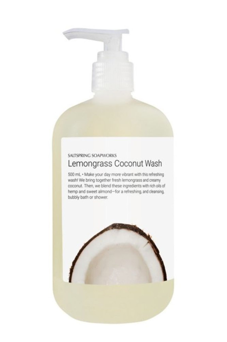 Saltspring Soapworks Saltspring Soapworks Lemongrass Coconut Wash | Beauty