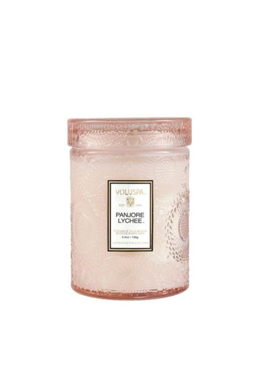 Voluspa Voluspa Mini Glass Jar Candle In Panjoree Lychee | Home Decor