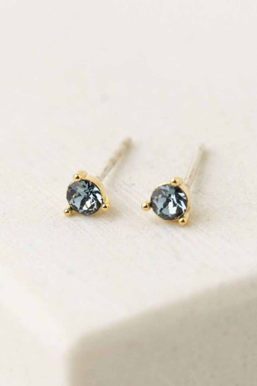 Lover's Tempo Lover'S Tempo September Kaleidoscope Birthstone Studs In Gold | Accessories