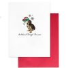 CARDIDEOLOGY Cardideology Dachshund Through The Snow Card | Office