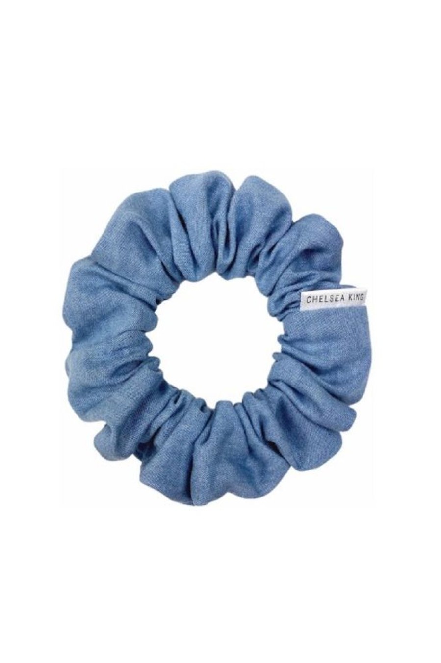 Chelsea King Chelsea King Denim Vintage Petite Scrunchie | Beauty