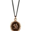 PYRRHA Pyrrha Squirrel Talisman In Bronze 18 | Accessories