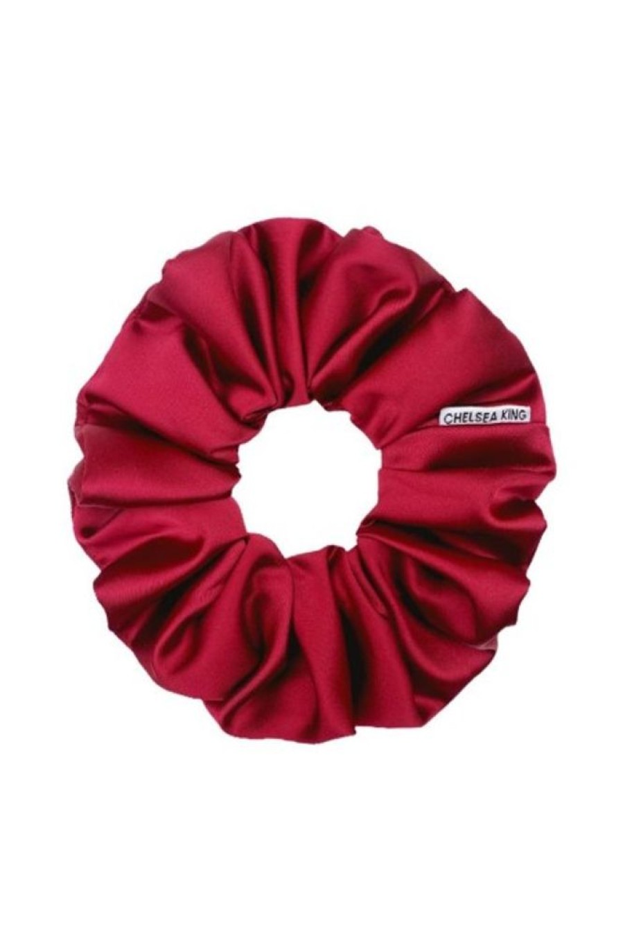 Chelsea King Chelsea King Satin Sleep Scrunchie In Scarlet | Beauty