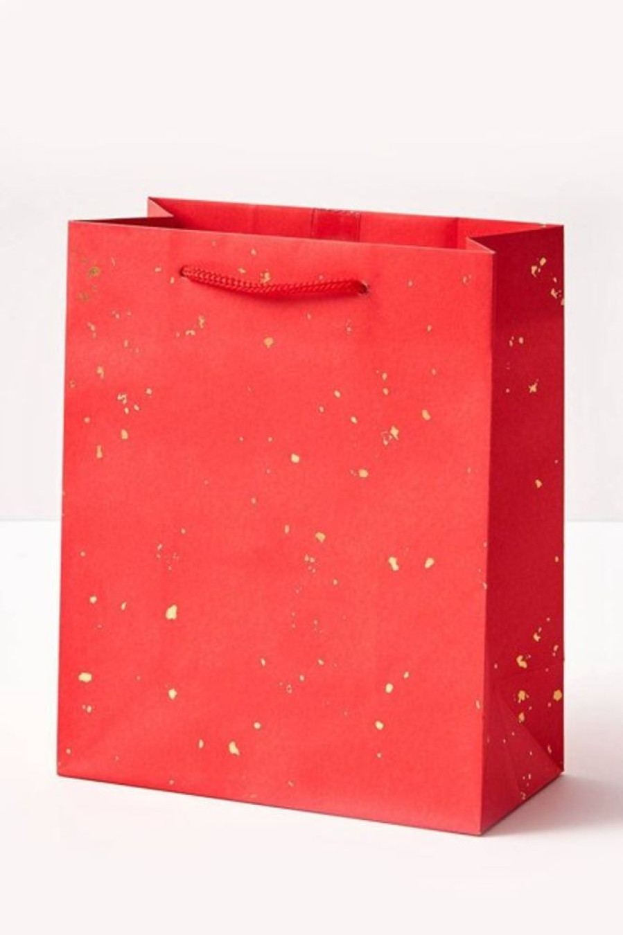 Waste Not Paper Wnp Red + Gold Fleck Medium Bag | Office