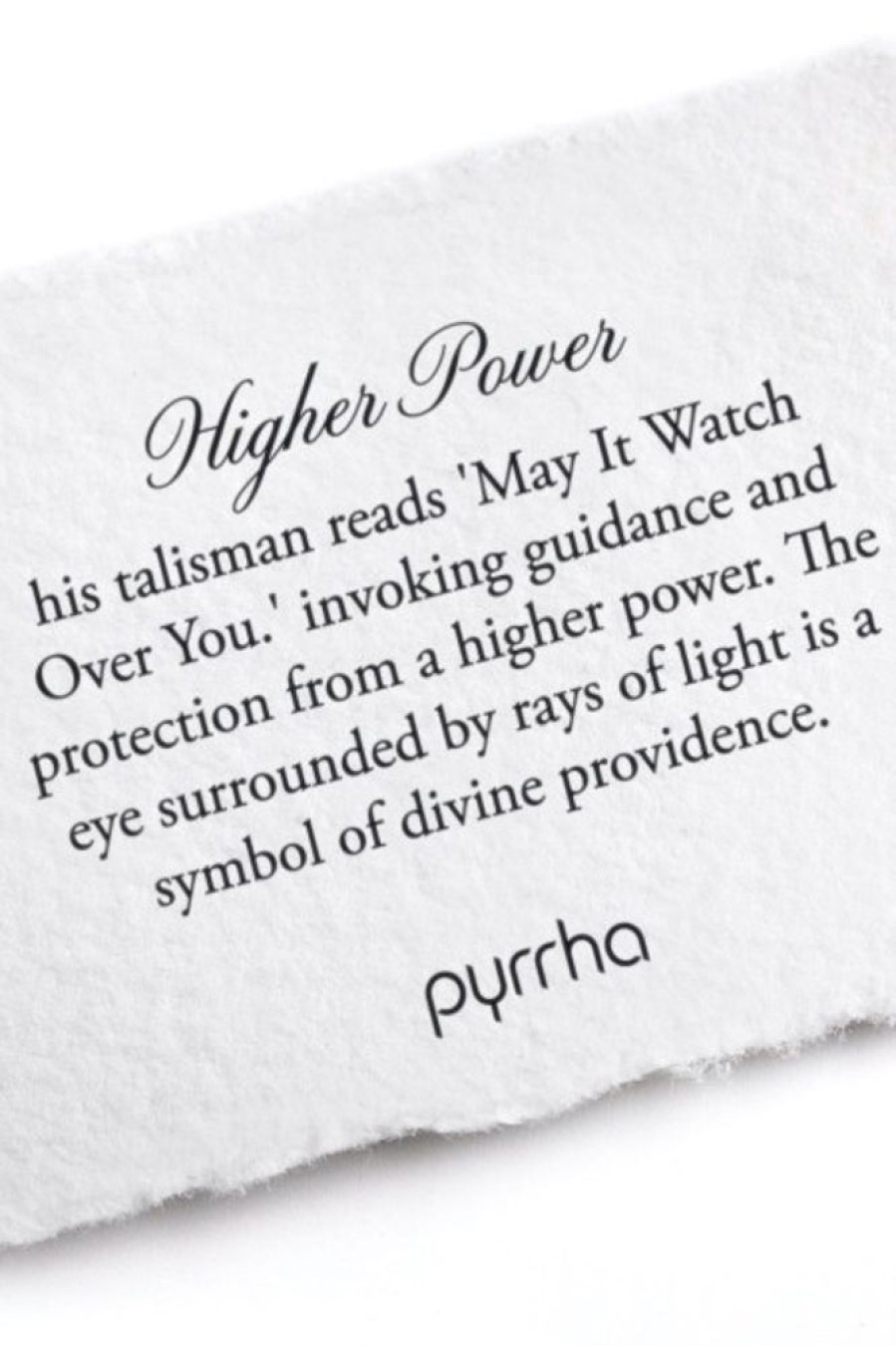 PYRRHA Pyrrha Higher Power Talisman In Sterling Silver 18 | Accessories