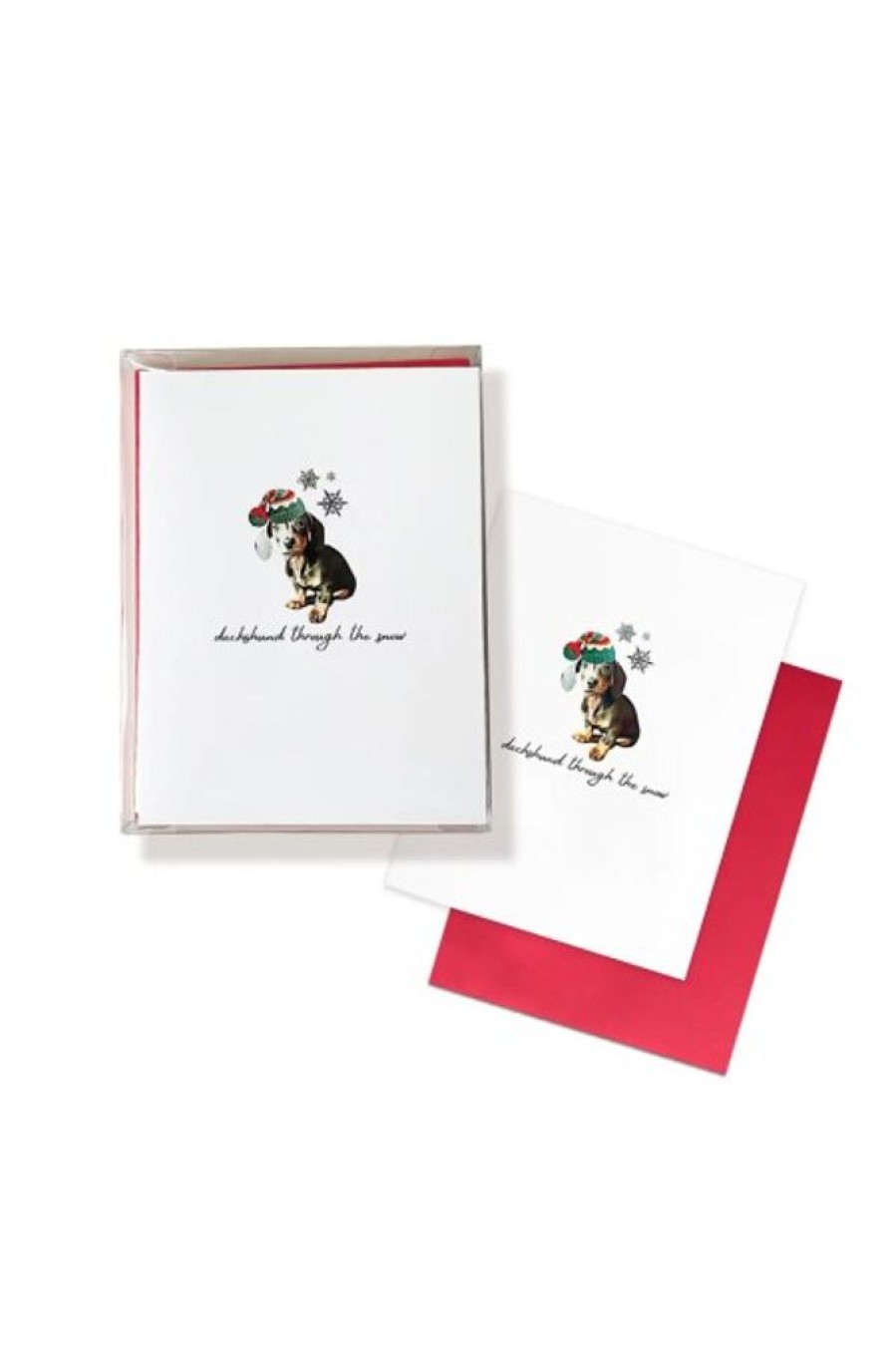 CARDIDEOLOGY Cardideology Dachshund Through The Snow Boxed Set | Office