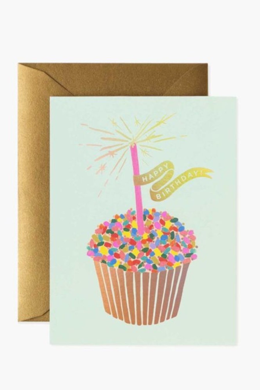 Rifle Paper Co Rifle Paper Co. Cupcake Birthday Card | Office