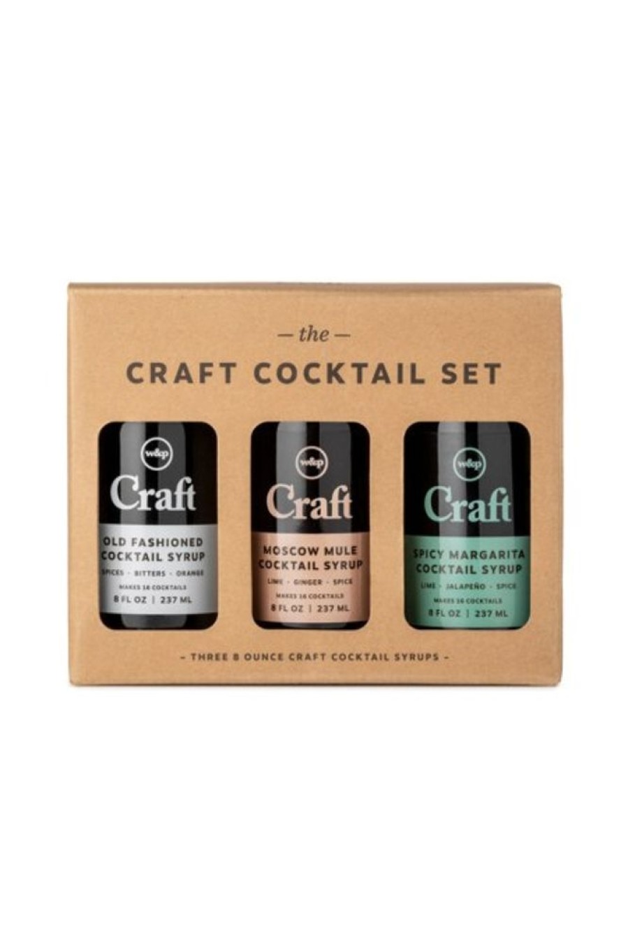 W&P DESGIN W&P 8Oz Cocktail Syrup 3 Pack | Home Decor