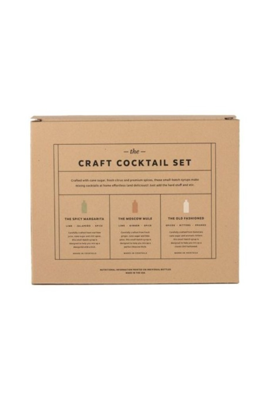 W&P DESGIN W&P 8Oz Cocktail Syrup 3 Pack | Home Decor