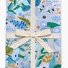 Rifle Paper Co Rifle Paper Co. Garden Party Blue Continuous Roll Wrap | Office