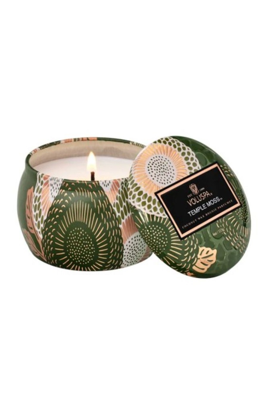 Voluspa Voluspa Petite Candle In Temple Moss | Home Decor