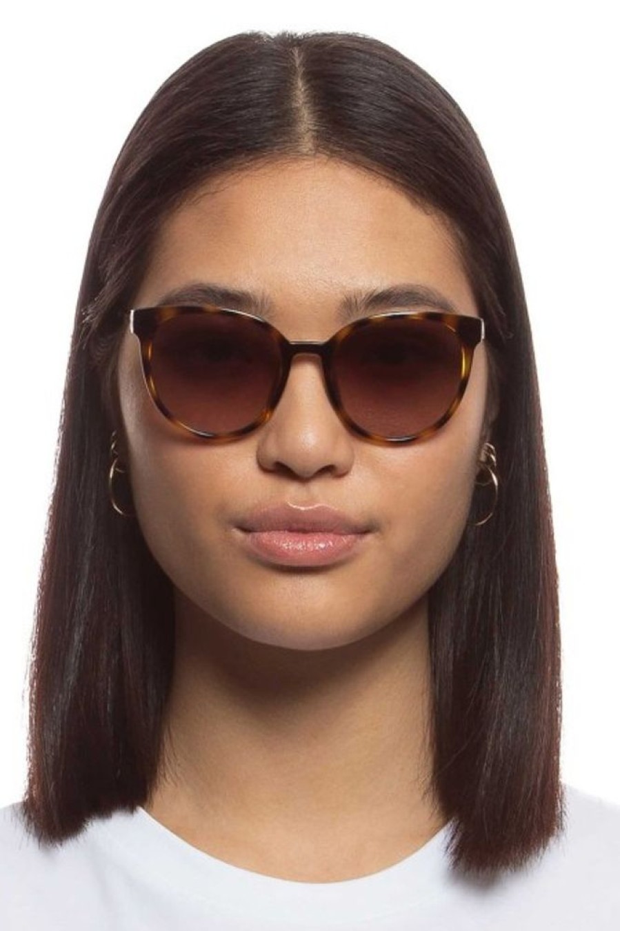 LE SPECS Le Specs Contention Sunnies In Tortoise | Accessories