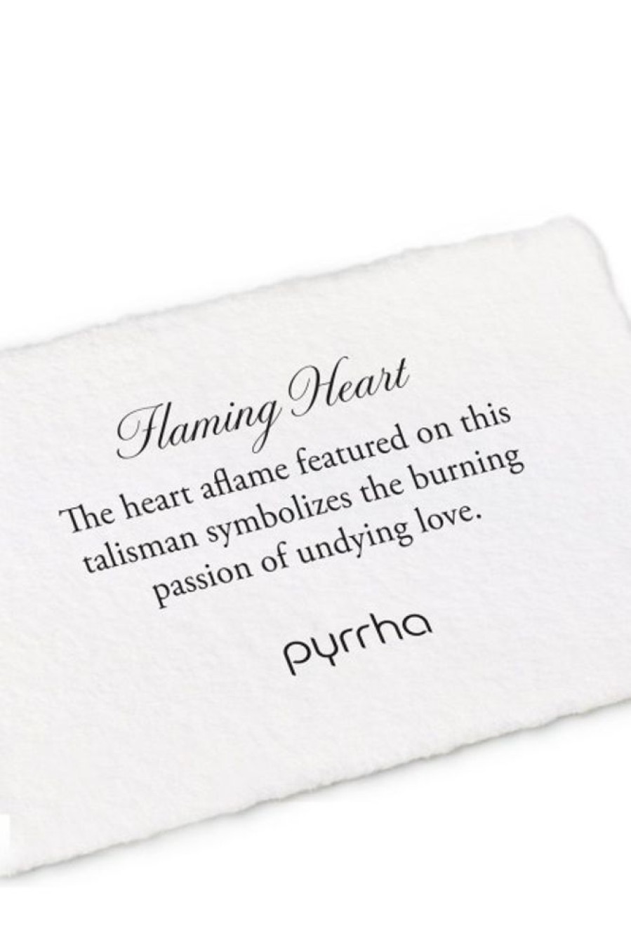 PYRRHA Pyrrha Flaming Heart Talisman In Bronze 16 | Accessories