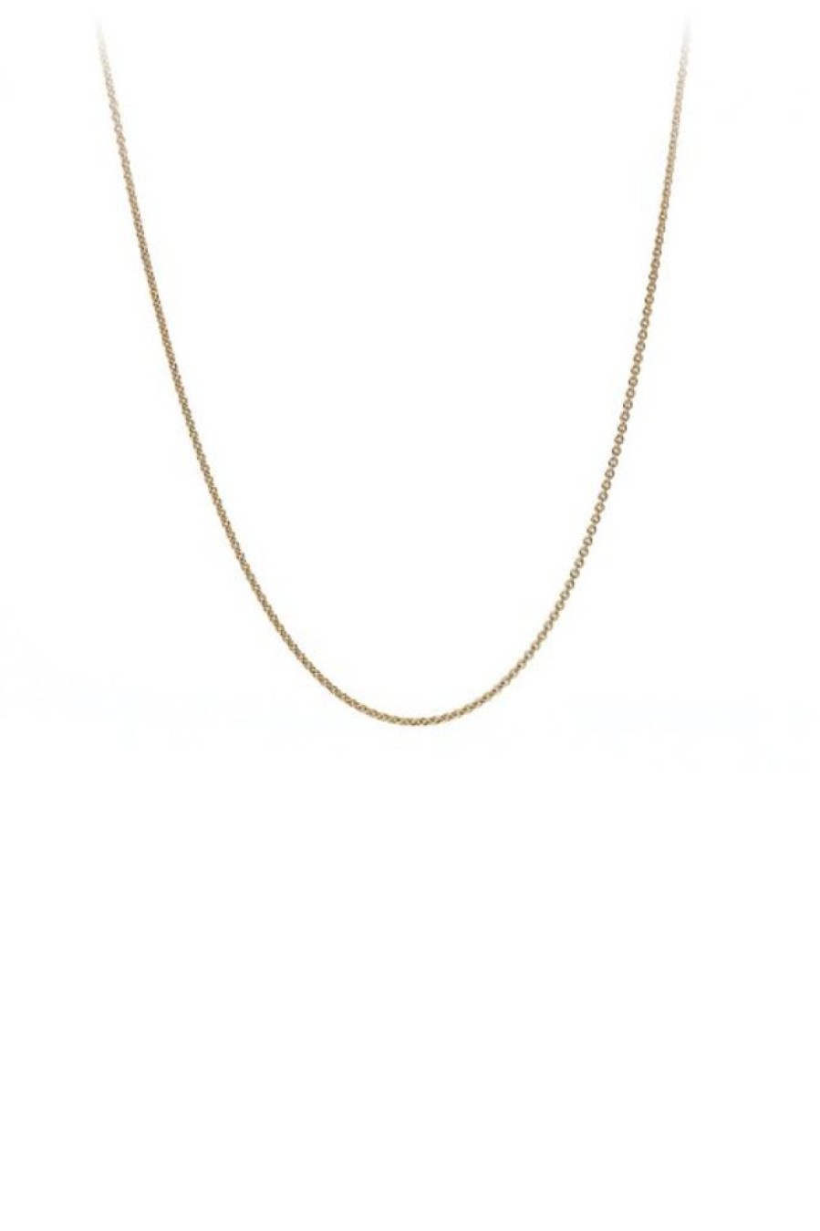 PYRRHA Pyrrha 14K Gold 25Ga Fine Cable Chain 18 | Accessories