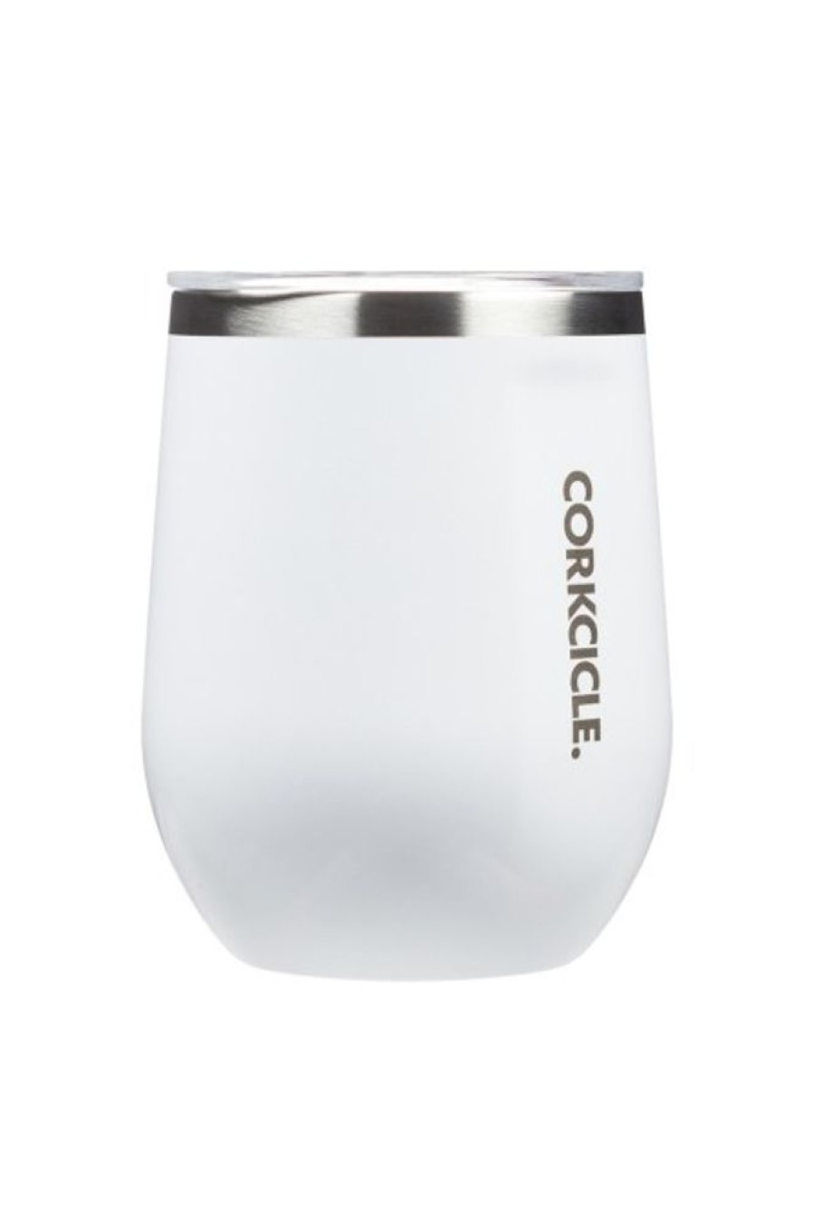 CORKCICLE Corkcicle 12Oz Stemless Tumbler In Gloss White | Home Decor