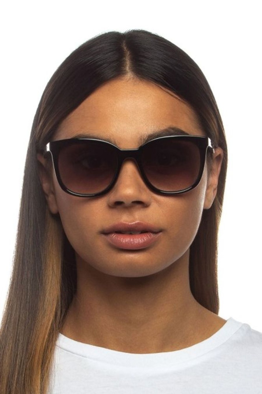 LE SPECS Le Specs Veracious Sunnies In Black + Smoke | Accessories