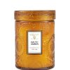 Voluspa Voluspa Mini Glass Jar Candle In Baltic Amber | Home Decor