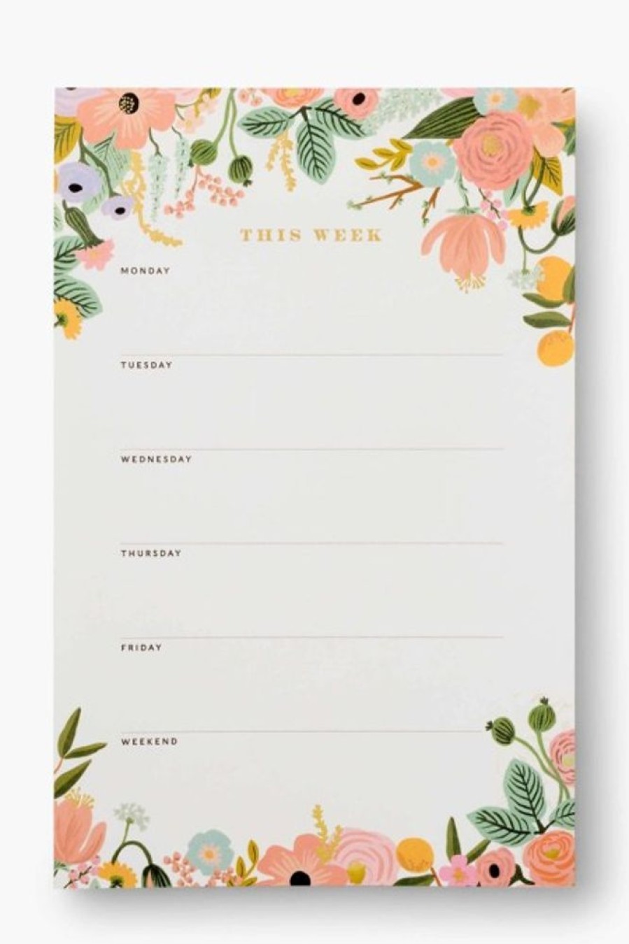 Rifle Paper Co Rifle Paper Co. Garden Party Pastel Memo Notepad | Office