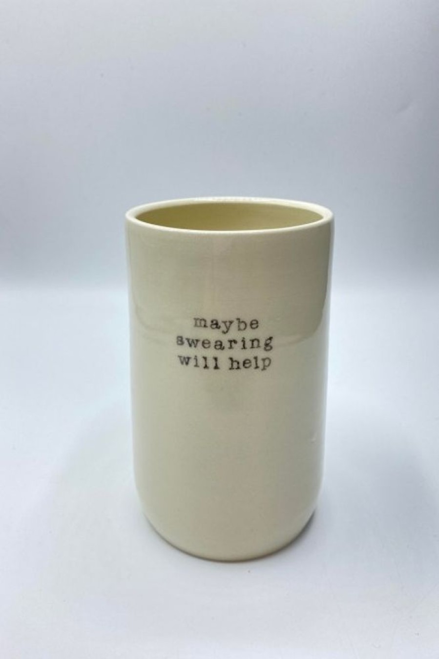 WHEELHOUSE STUDIO Wheelhouse Studio 'Maybe Swearing Will Help' Mug | Home Decor