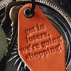 MISFIT MADE GOODS Misfit Get In We'Re Going Shopping Leather Motel Keychain | Tech & Travel