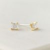 Lover's Tempo Lover'S Tempo Diamond Crystal Fete Stud Earrings In Gold | Accessories