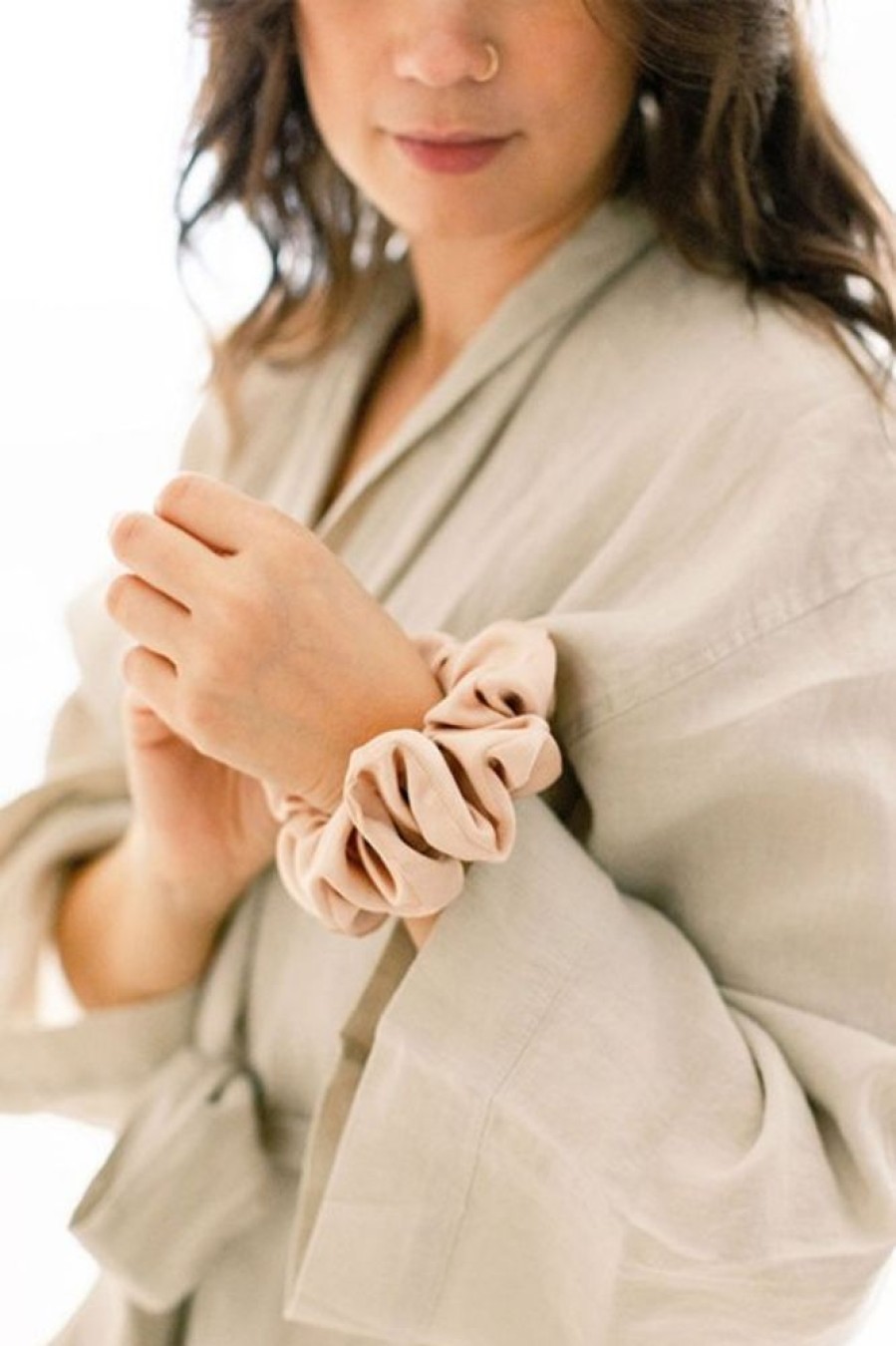 Chelsea King Chelsea King Adorn Sleep Scrunchie In Blush | Beauty