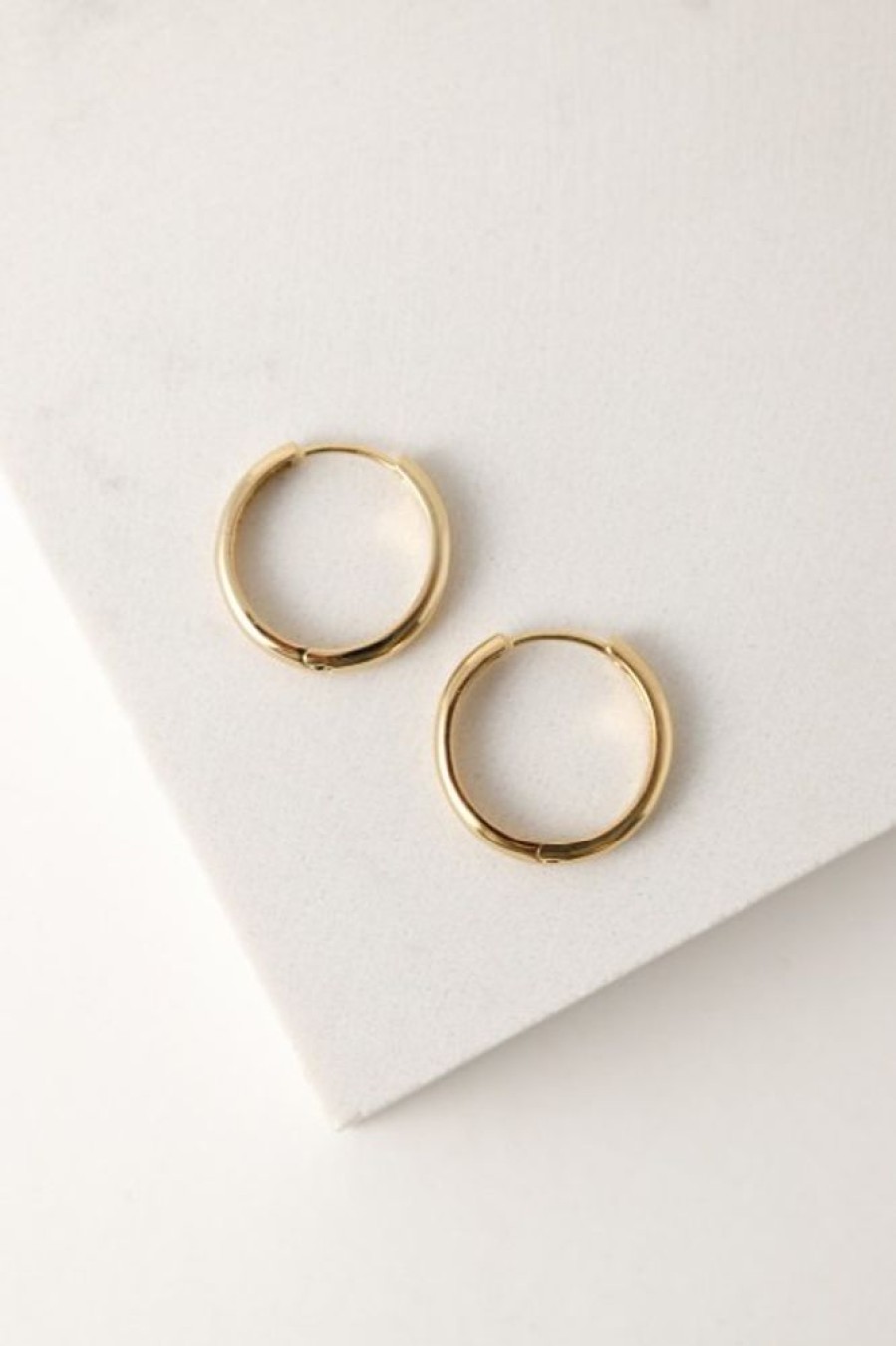 Lover's Tempo Lover'S Tempo Bea 20Mm Hoop Earrings In Gold | Accessories