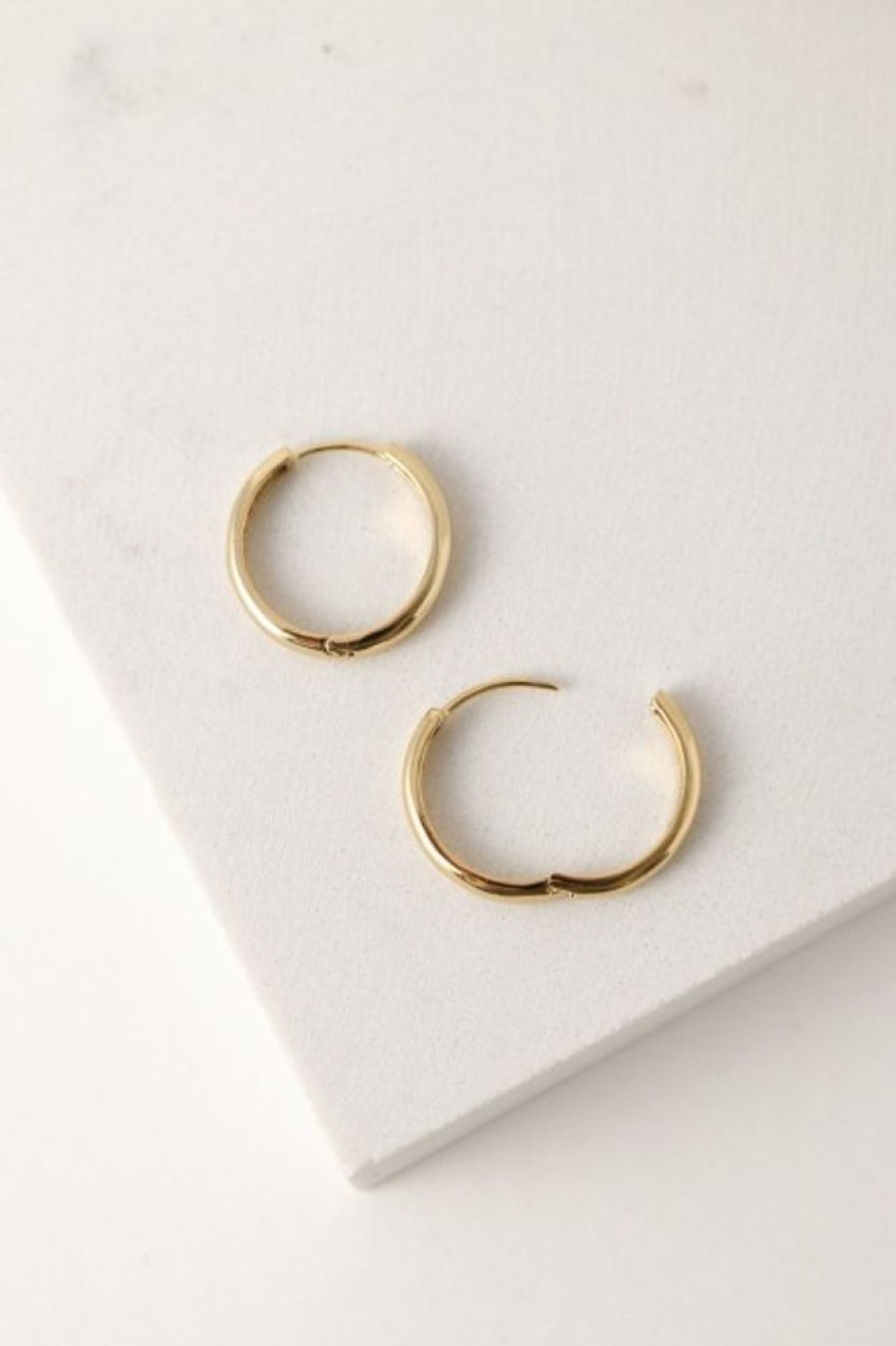 Lover's Tempo Lover'S Tempo Bea 20Mm Hoop Earrings In Gold | Accessories