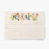 Rifle Paper Co Rifle Paper Co. Pack Of 12 Mayfair Recipe Cards | Home Decor