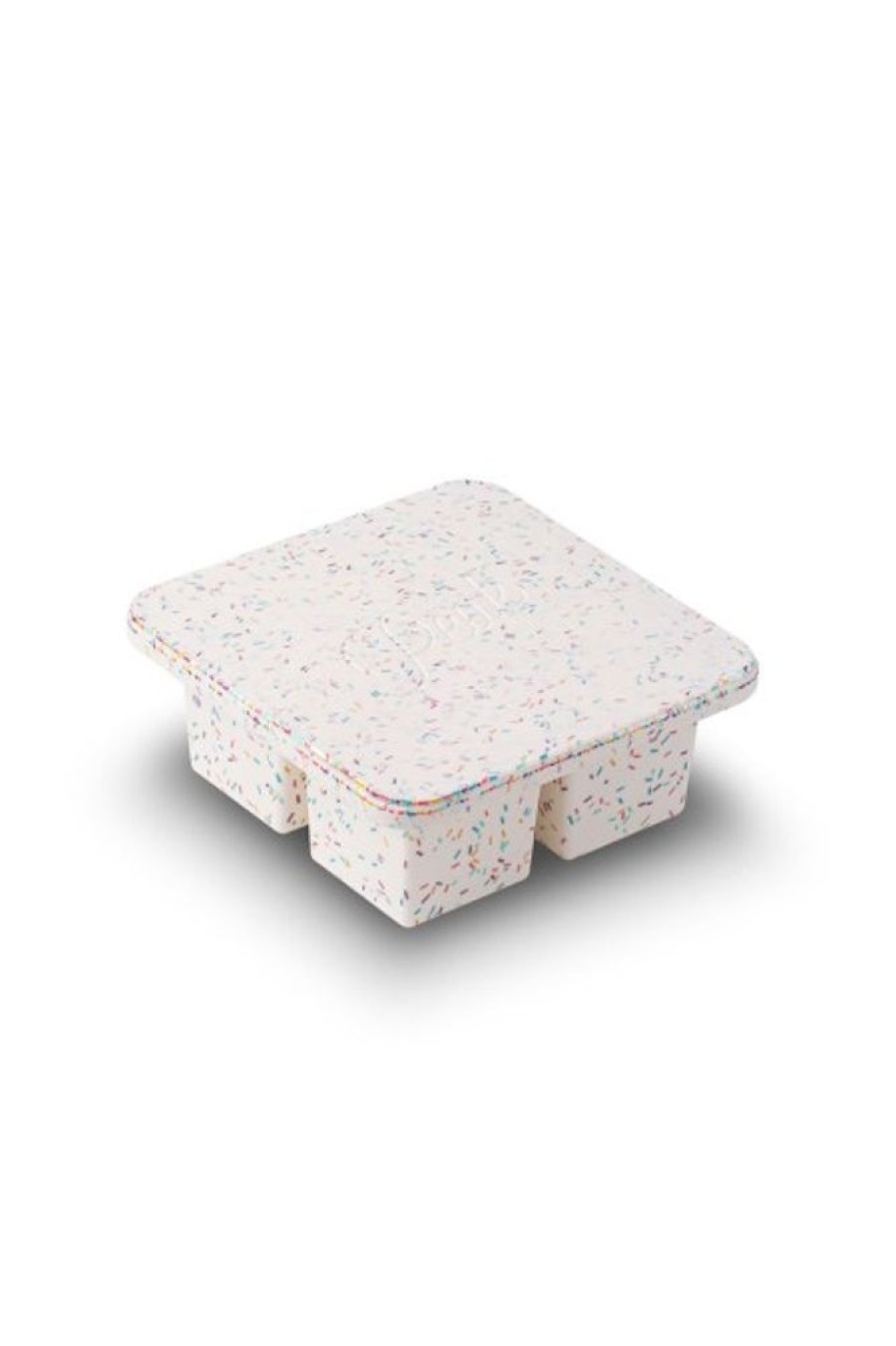 W&P DESGIN W&P King Cube Tray In Speckled White | Home Decor