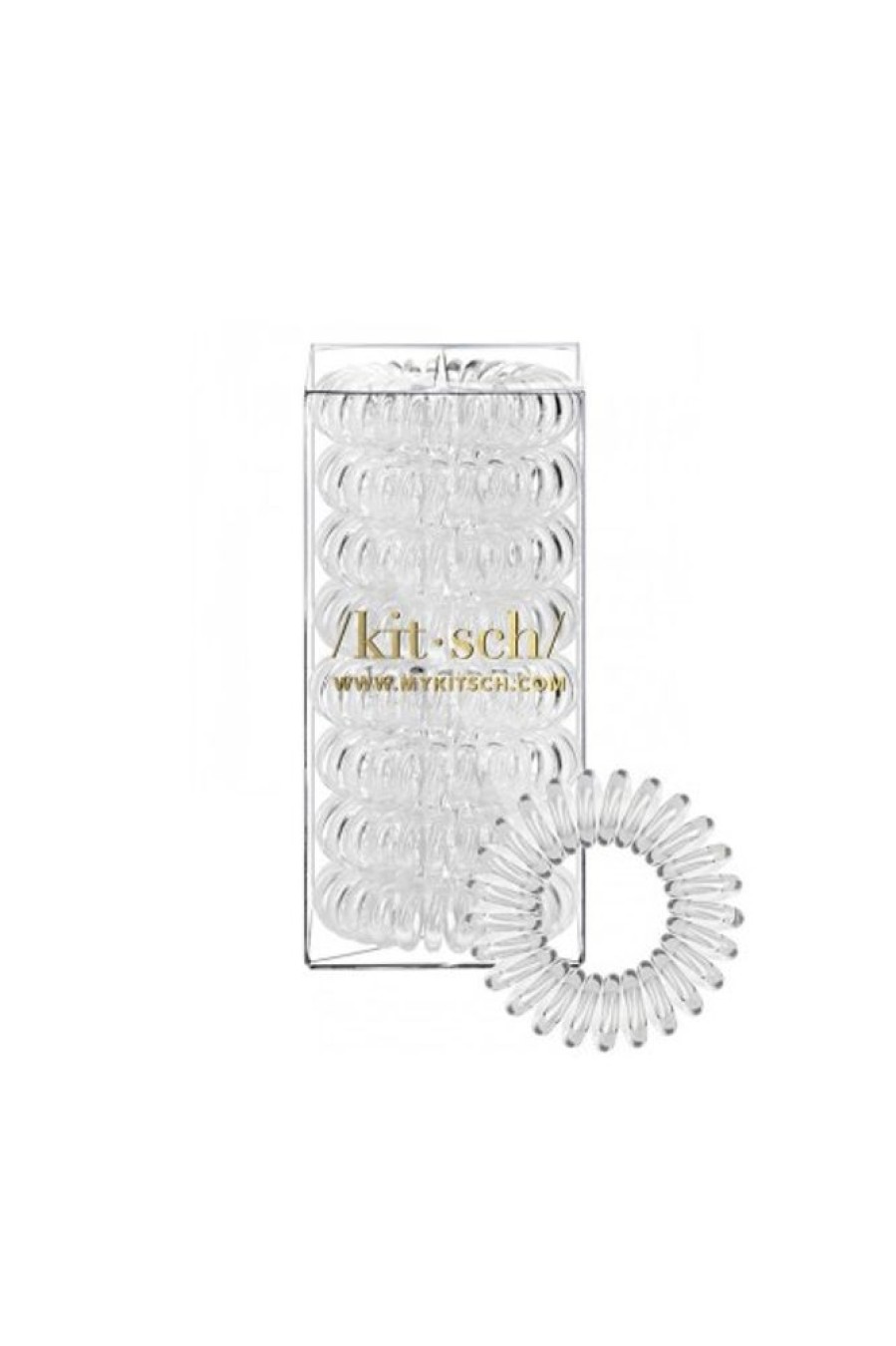 Kitsch Kitsch 8 Pack Hair Coils In Clear | Beauty