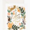 Rifle Paper Co Rifle Paper Co. Menangerie Baby Card | Office