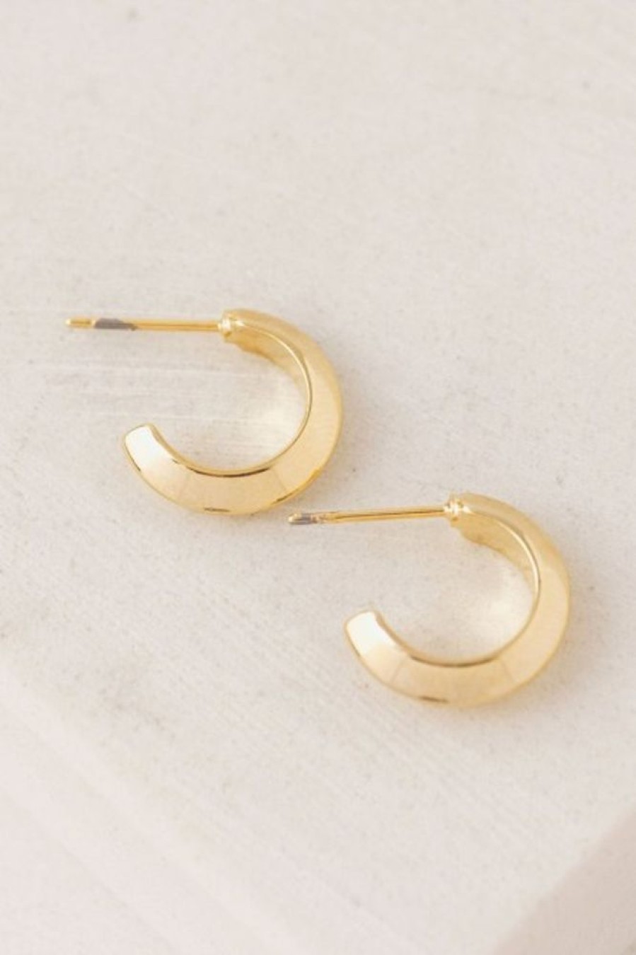 Lover's Tempo Lover'S Tempo Parker Hoops In Gold | Accessories