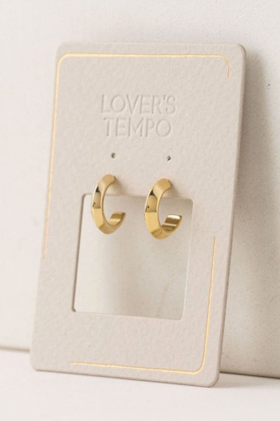 Lover's Tempo Lover'S Tempo Parker Hoops In Gold | Accessories