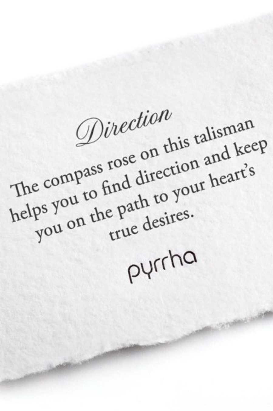 PYRRHA Pyrrha Direction Talisman In Sterling Silver 18 | Accessories