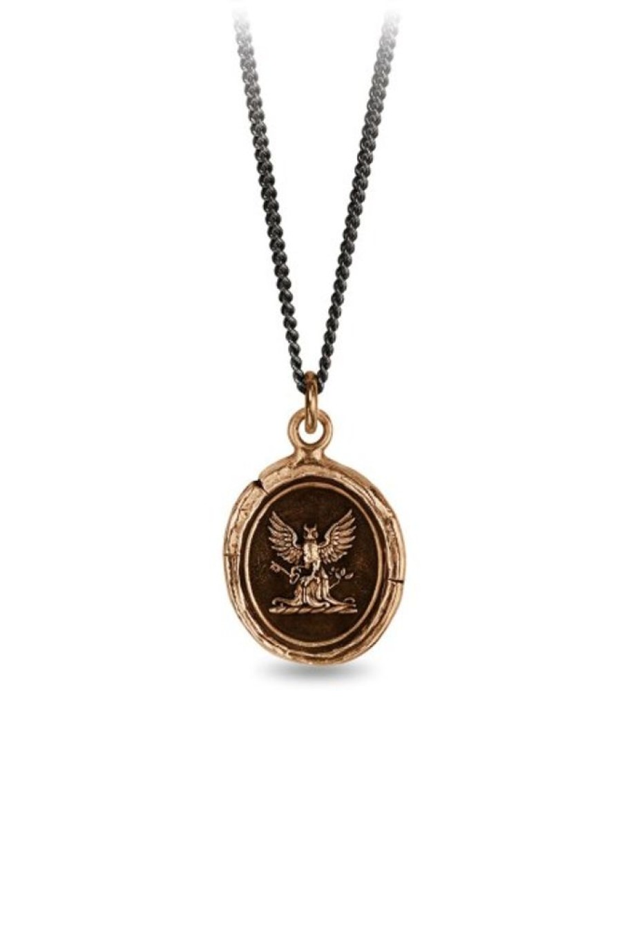 PYRRHA Pyrrha Visionary Talisman In Bronze 28 | Accessories