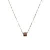 Mimi & Marge Mimi & Marge Xs Box Pendant In Rose Gold | Accessories