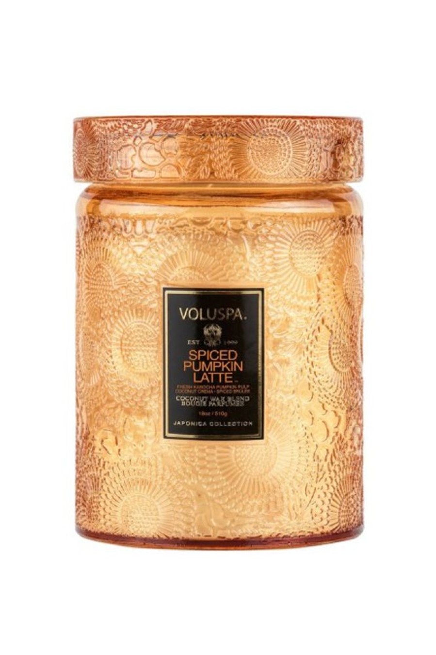 Voluspa Voluspa Holiday Glass Jar Candle In Spiced Pumpkin | Home Decor