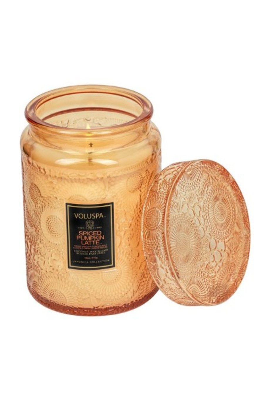 Voluspa Voluspa Holiday Glass Jar Candle In Spiced Pumpkin | Home Decor