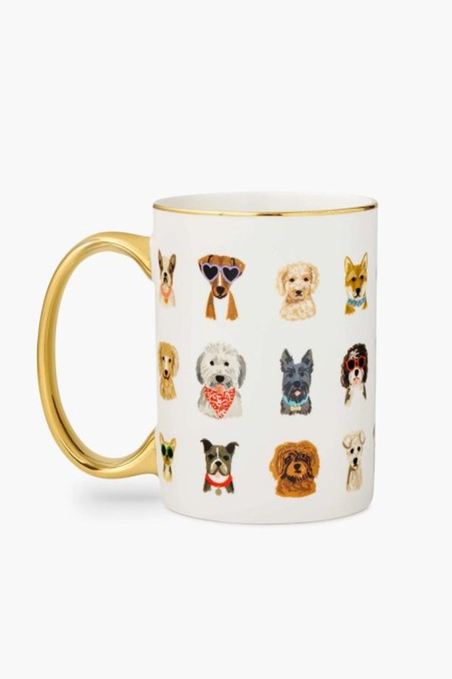 Rifle Paper Co Rifle Paper Co. Dog Days Porcelain Mug | Home Decor