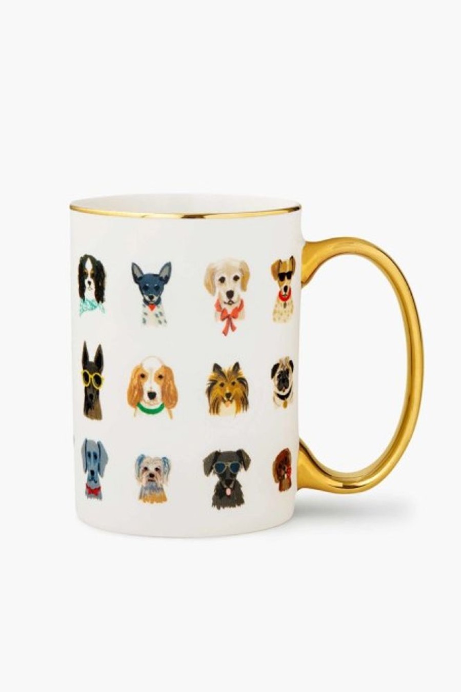 Rifle Paper Co Rifle Paper Co. Dog Days Porcelain Mug | Home Decor