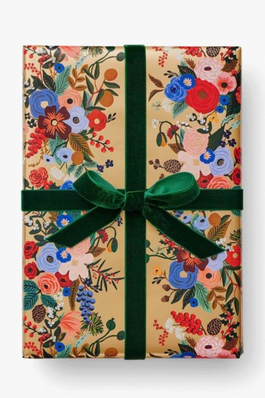 Rifle Paper Co Rifle Paper Co. Holiday Garden Party Continuous Roll Wrap | Office